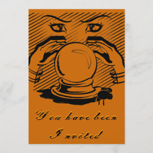 Halloween Fortune Inbjudningar