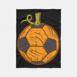 Halloween-fotboll Byll Pumpa Fotboll Kostym Pojke Fleecefilt