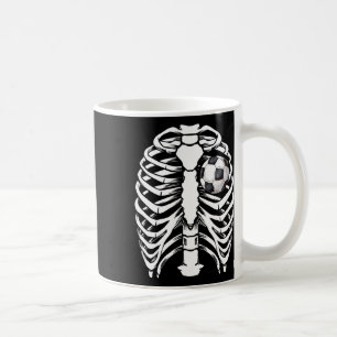 Halloween Fotboll Röntgen Skelett Kostym För Män K Kaffemugg