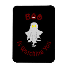Halloween Foto Magnet | Boo iakttar dig