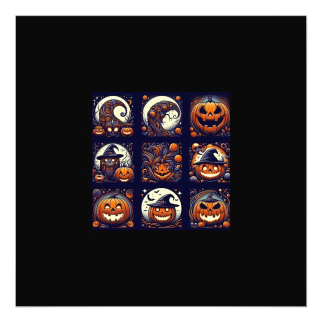 Halloween Fototryck (Framsidan)