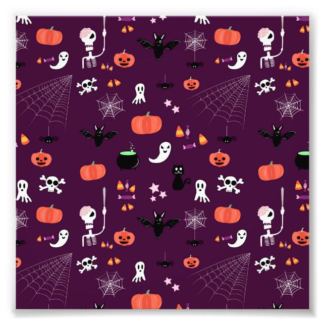 Halloween Fototryck (Framsidan)