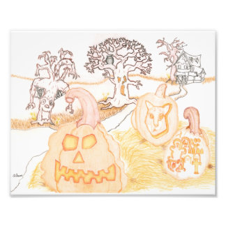 Halloween - fotoutskrift fototryck