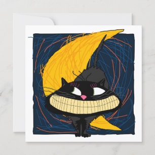 Halloween Fraidy Cat Inbjudningar