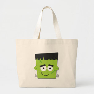 Halloween Frankenstein T-shirts och presenter Jumbo Tygkasse