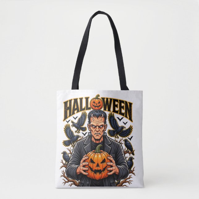 Halloween Frankensteins monster Tygkasse (Framsida)