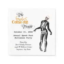 Halloween Freak Zombie Skeleton Anpassningsbar