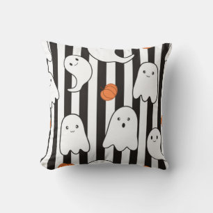 Halloween-friendly Ghost och Pumpkin Mönster Kudde