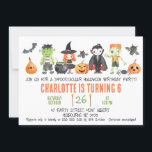 Halloween Friends Costume Party Birthday Inbjudningar<br><div class="desc">Halloween Friends Costume Party Birthday Call Cute Kallelse till en inbjudan till oktober eller Halloween-födelsedagsdag med en söt Frankenstein,  häxa,  vampyr med mera. Du kan ställa in stämningen för ett barns Halloween-födelsedagsfest.</div>