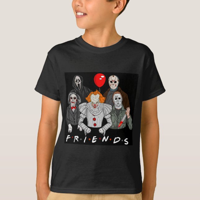 Halloween Friends T Shirt (Framsida)