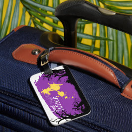 Halloween Frimärke Collection ’Evil Witch’ Bagagebricka