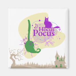 Halloween Frimärke Collection ’Hocus Pocus’ Magnet