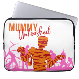 Halloween Frimärke Collection ’Mummy Unleaschad’ Laptop Fodral