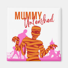 Halloween Frimärke Collection ’Mummy Unleaschad’ Magnet