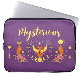 Halloween Frimärke Collection "Mysterious" Laptop Fodral