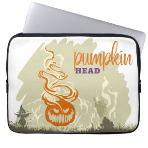 Halloween Frimärke Collection ’Pumpkinhead’ Laptop Fodral
