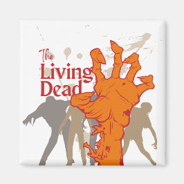 Halloween Frimärke-samlingen "The Living Dead" Magnet