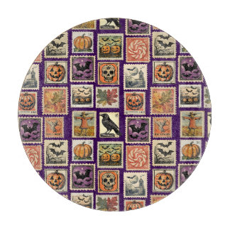 Halloween frimärkesmönster