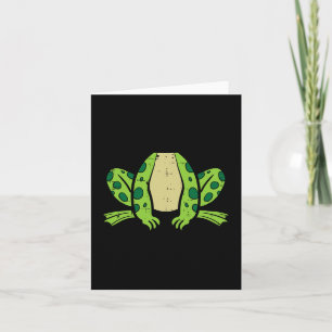Halloween Frog Costume Funny Cottagecore Animal Me Kort