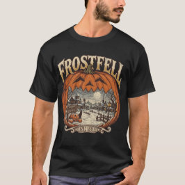Halloween Frostfell Fryst Pumpa Fantasy T-Shirt