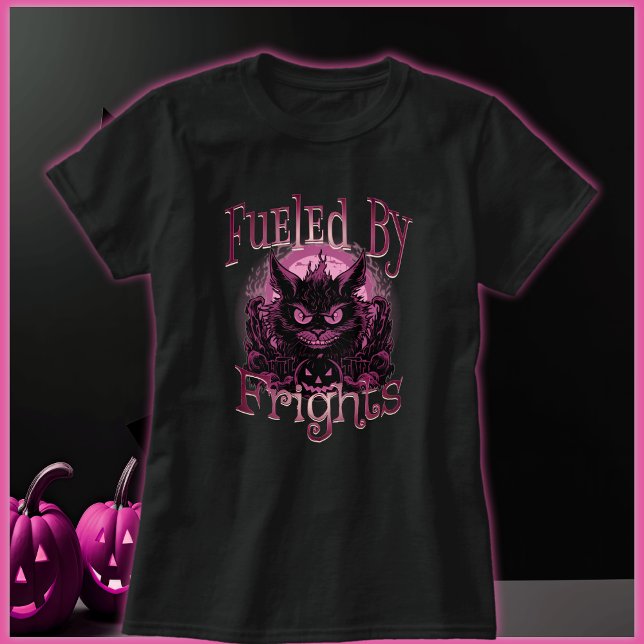 Halloween, fueled by Frights T Shirt (Skapare uppladdad)