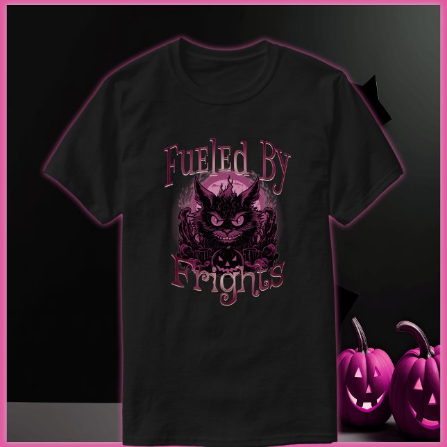 Halloween, fueled by Frights T Shirt (Skapare uppladdad)