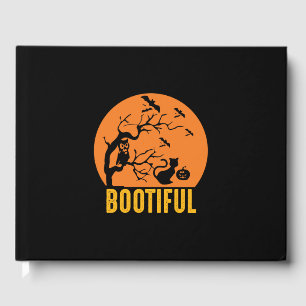 Halloween Funny Bootiful Birthday Gästböcker