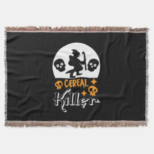 Halloween Funny Cereal Birthday Filt