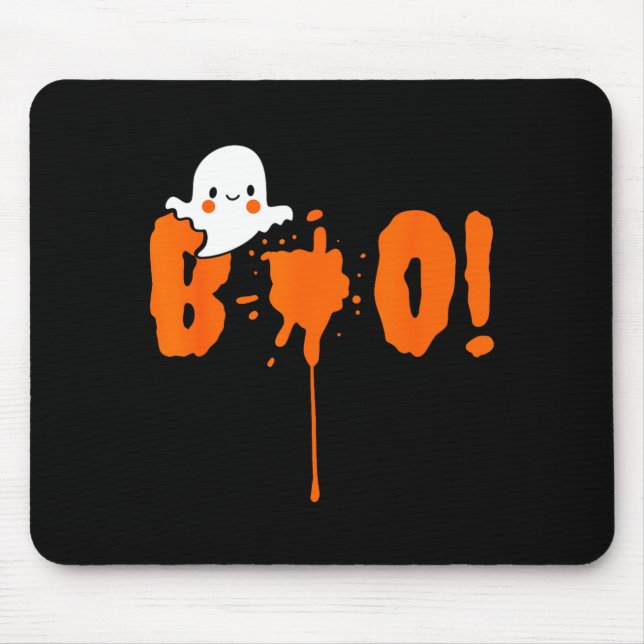 Halloween Funny Cute Ghost Boo! Design Gift  Musmatta (Framsidan)