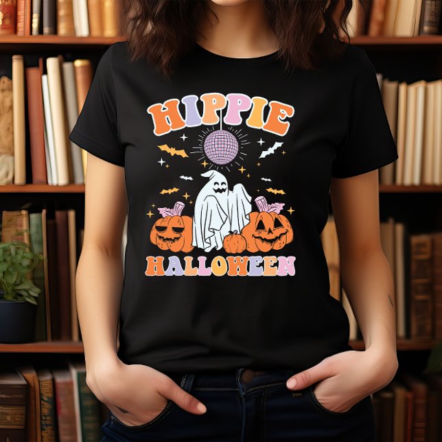 HALLOWEEN FUNNY DISCO GHOST HIPPIE HALLOWEEN T SHIRT (Skapare uppladdad)