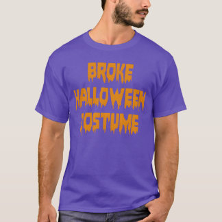Halloween Funny Fattig Halloween Costume retro T Shirt