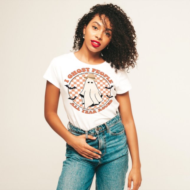 HALLOWEEN FUNNY INTROVERT| JAG KALLAR PERSONER HEL T SHIRT (Skapare uppladdad)