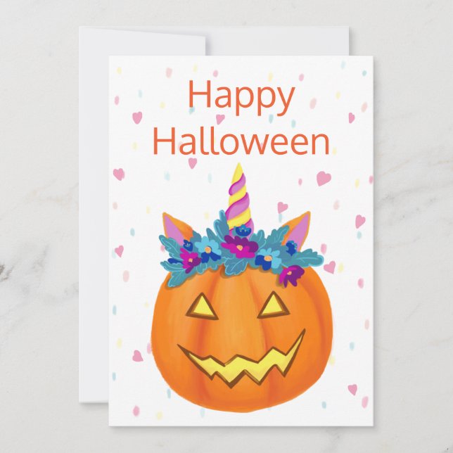 Halloween Funny Jack o lantern Pumpkin (Framsida)