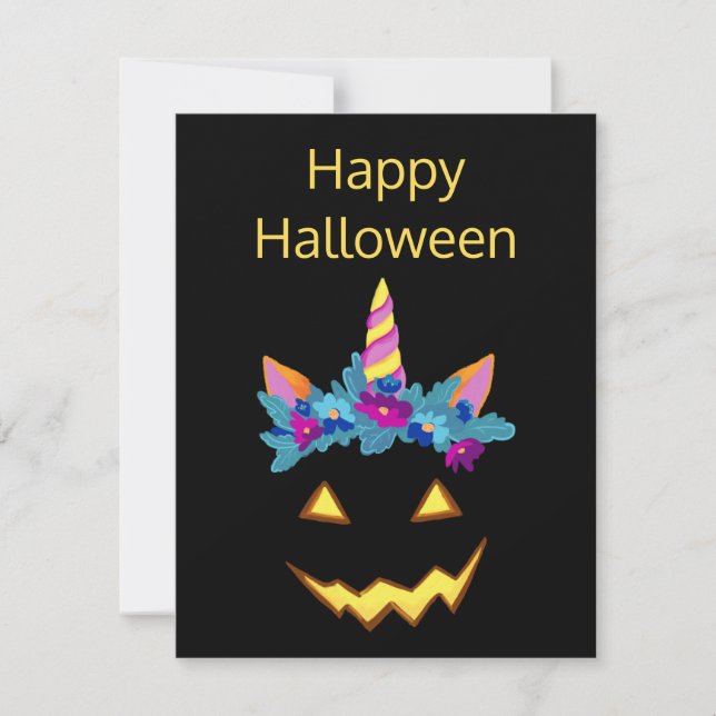 Halloween Funny Jack o lantern Pumpkin (Framsida)