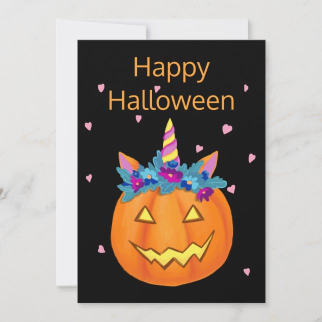 Halloween Funny Jack o lantern Pumpkin (Framsida)