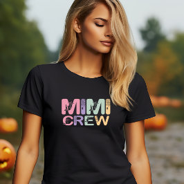 HALLOWEEN FUNNY MIMI CREW T SHIRT