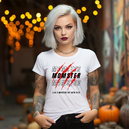 HALLOWEEN FUNNY MOR KMOMSTER T SHIRT