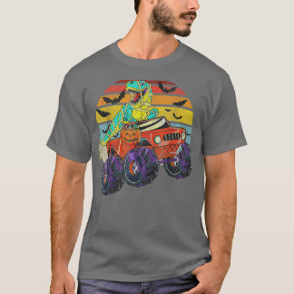 Halloween Funny Skeleton Riding Mummy Dinosaur T r T Shirt