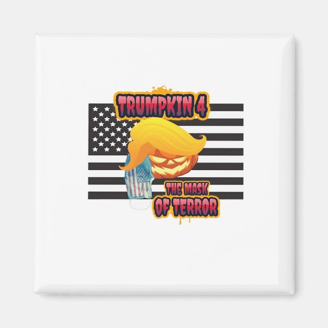 Halloween Funny Trumpkin Classic Magnet (Framsidan)