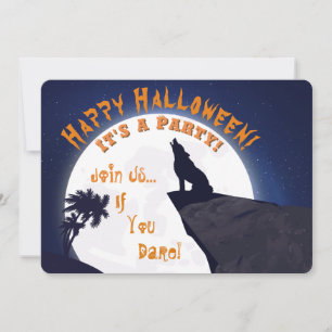 Halloween - Gå med oss om du inte vill. Inbjudningar