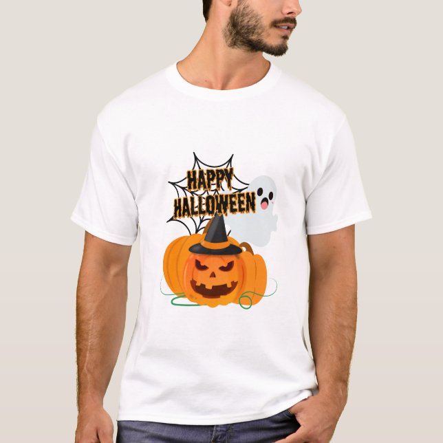 Halloween galen skjorta t shirt (Framsida)