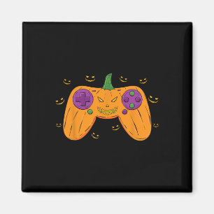Halloween Gamer Costume Scary Pumpkin Manar Boys V Magnet