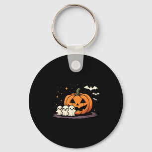 Halloween Gamer Pumpa Spöklik Kostym Män B Nyckelring