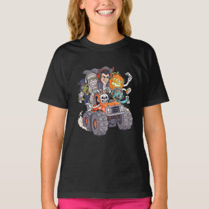 Halloween Gamer Skeleton Zombie T Shirt