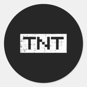 Halloween Gamer Tnt Pixel Gaming Costume Boys Kids Runt Klistermärke