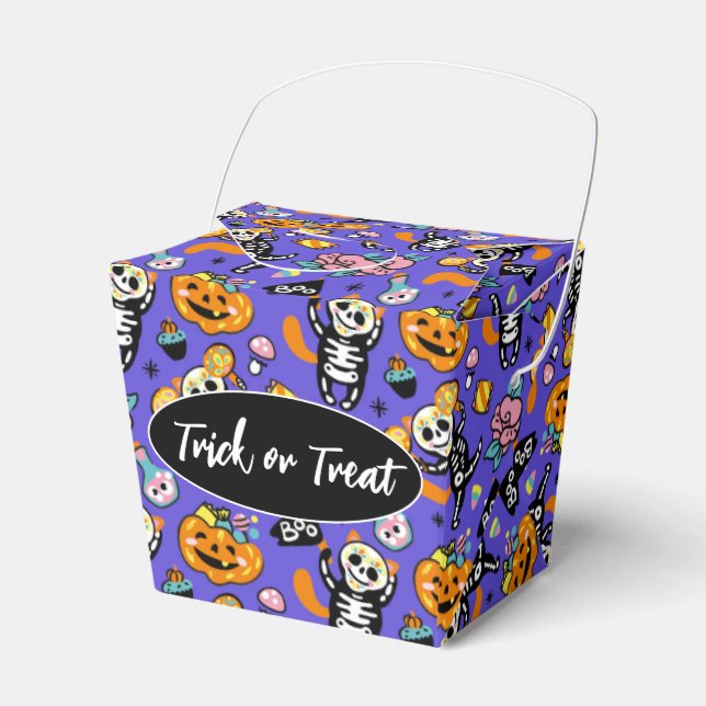 Halloween-gåodykesförpackning Presentaskar (Framsidan Sidan)