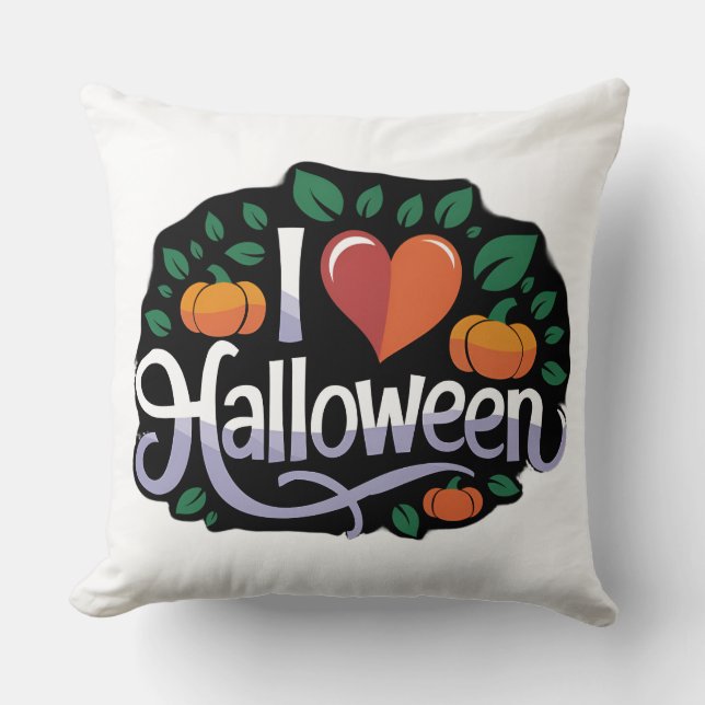 Halloween Garden Dekorativ kudde: Spooky New Model Kudde (Framsida)