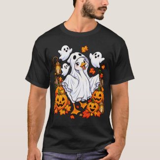 Halloween-gås spök-gäss t shirt