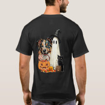 Halloween-gåva Australian Shepherd T-shirt