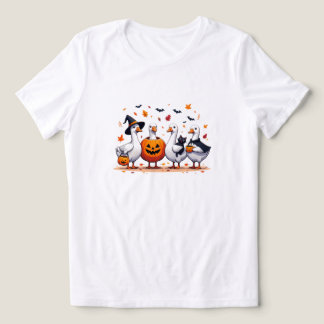 Halloween-gåva, Goose-garanti, Halloween Ghost-gåv T Shirt